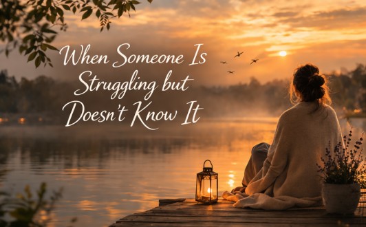 When Someone Is Struggling but Doesn’t Know It